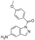 CAS 登录号：23856-24-8， 1-(对茴香酰)-1H-吲唑-5-胺