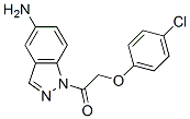 CAS 登录号：23856-27-1， 1-[(4-氯苯氧基)乙酰基]-1H-吲唑-5-胺