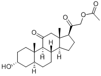 CAS#: 23930-37-2, 3alpha,21-Dihydroxy-5alpha-Pregnane-11,20-Dione 21-Acetate