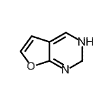 CAS 登录号：23956-14-1， 2,3-二氢呋喃并[2,3-d]嘧啶