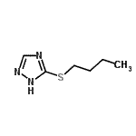 CAS#: 23988-55-8, 5-(Butylsulfanyl)-1H-1,2,4-Triazole