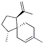 CAS#: 24048-44-0, (1R,4S,5S)-1,8-Dimethyl-4-Prop-1-En-2-Yl-Spiro[4.5]Dec-8-Ene