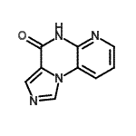 CAS 登录号：240815-61-6， 咪唑并[1,5-a]吡啶并[2,3-E]吡嗪-4(5H)-酮