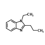 CAS 登录号：24107-52-6， 1-乙基-2-丙基-1H-苯并咪唑