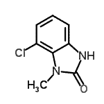 CAS 登录号：24133-88-8， 7-氯-1-甲基-1,3-二氢-2H-苯并咪唑-2-酮