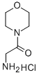 CAS#: 24152-96-3, 2-Amino-1-(4-Morpholinyl)-Ethanone Hydrochloride (1:1)