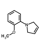 CAS 登录号：241821-45-4， 1-(2-甲氧基苯基)-2,5-二氢-1H-吡咯
