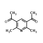 CAS 登录号：24234-61-5， 1,1'-(2,6-二甲基-3,5-吡啶二基)二乙酮