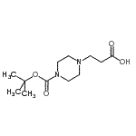 CAS#: 242459-97-8, 3-(4-{[(2-Methyl-2-Propanyl)Oxy]Carbonyl}-1-Piperazinyl)Propanoic Acid