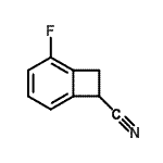 CAS 登录号：242473-44-5， 2-氟双环[4.2.0]辛-1,3,5-三烯-7-甲腈