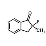 CAS 登录号：242484-64-6， (2S)-2-氟-2-甲基-1-茚满酮