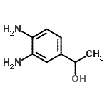 CAS 登录号：24249-60-3， 1-(3,4-二氨基苯基)乙醇