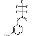 CAS#: 24271-51-0, 3-Methylphenyl Pentafluoropropanoate