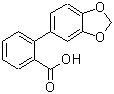CAS#: 24351-54-0, 2-(1,3-Benzodioxol-5-Yl)Benzoic Acid