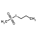 CAS 登录号：24387-69-7， S-丙基甲烷硫代磺酸酯