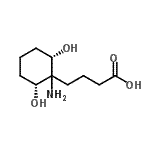 CAS 登录号：244154-24-3， 4-[(2R,6S)-1-氨基-2,6-二羟基环己基]丁酸