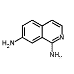 CAS 登录号：244219-96-3， 1,7-异喹啉二胺