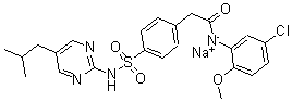 CAS 登录号：24428-71-5， 格列他尼
