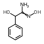 CAS 登录号：24440-15-1， (1Z)-N',2-二羟基-2-苯基乙脒
