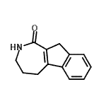 CAS 登录号：24449-10-3， 3,4,5,10-四氢茚并[2,1-c]氮杂卓-1(2H)-酮