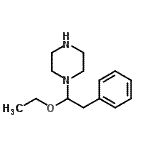 CAS 登录号：24475-54-5， 1-(1-乙氧基-2-苯基乙基)哌嗪