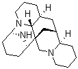 CAS 登录号：2448-27-3， (1R,5R,8aS,10S,10aR,15aR,15bR)-十四氢-15H-1,5-亚氨基-10,15a-甲桥-1H,6H,9H-5a,14a-二氮杂二苯并[b,fg]辛醛烯