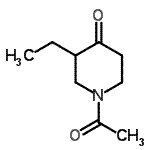CAS 登录号：245089-50-3， 1-乙酰基-3-乙基-4-哌啶酮