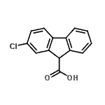 CAS 登录号：24539-66-0， 2-氯-9H-芴-9-羧酸