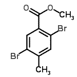 CAS#: 245549-92-2, Methyl 2,5-Dibromo-4-Methylbenzoate