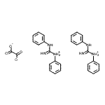 CAS 登录号：24577-43-3， 二[N-(N-苯基甲脒基)苯铵]草酸酯