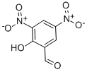 CAS 登录号：2460-59-5， 2-羟基-3,5-二硝基-苯甲醛