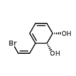 CAS 登录号：246048-73-7， (1S,2R)-3-[(Z)-2-溴乙烯基]-3,5-环己二烯-1,2-二醇