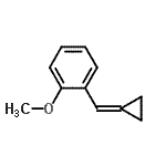 CAS 登录号：246180-25-6， 1-(环丙亚基甲基)-2-甲氧基苯