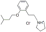 CAS#: 24622-52-4, 1-[2-(3-Methylbutoxy)Phenethyl]Pyrrolidinium Chloride