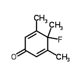 CAS 登录号：246229-01-6， 4-氟-3,4,5-三甲基-2,5-环己二烯-1-酮