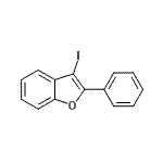 CAS 登录号：246230-86-4， 3-碘-2-苯基-1-苯并呋喃