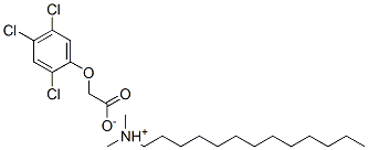 CAS 登录号：2464-48-4， N,N-二甲基十三烷-1-胺 2-(2,4,5-三氯苯氧基)乙酸盐