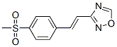CAS 登录号:24664-14-0, 3-(4-甲基磺酰基苯乙烯基)-1,2,4-恶二唑