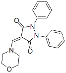 CAS#: 24665-83-6, 4-(Morpholinomethylene)-1,2-Diphenyl-3,5-Pyrazolidinedione