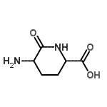 CAS 登录号：247112-91-0， 5-氨基-6-氧代-2-哌啶羧酸