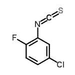CAS 登录号：247170-25-8， 4-氯-1-氟-2-异硫氰酸基苯