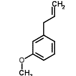 CAS 登录号：24743-14-4， 1-烯丙基-3-甲氧基苯