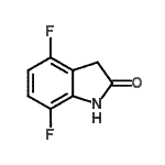 CAS 登录号：247564-58-5， 4,7-二氟-1,3-二氢-2H-吲哚-2-酮