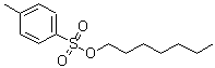CAS 登录号：24767-82-6， 4-甲基苯磺酸庚酯