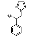 CAS 登录号：248250-51-3， 1-苯基-2-(1H-吡唑-1-基)乙胺