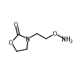 CAS 登录号：248275-24-3， 3-[2-(氨基氧基)乙基]-1,3-恶唑烷-2-酮