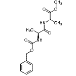 CAS 登录号：2483-51-4， 甲基N-[(苄氧基)羰基]-L-丙氨酰-L-丙氨酸酯