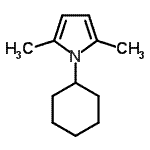 CAS 登录号：24836-02-0， 1-环己基-2,5-二甲基-1H-吡咯