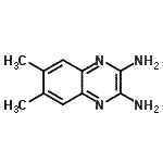 CAS 登录号：248606-61-3， 6,7-二甲基-2,3-喹喔啉二胺