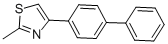 CAS#: 24864-19-5, 4-(4-Biphenylyl)-2-Methyl-1,3-Thiazole